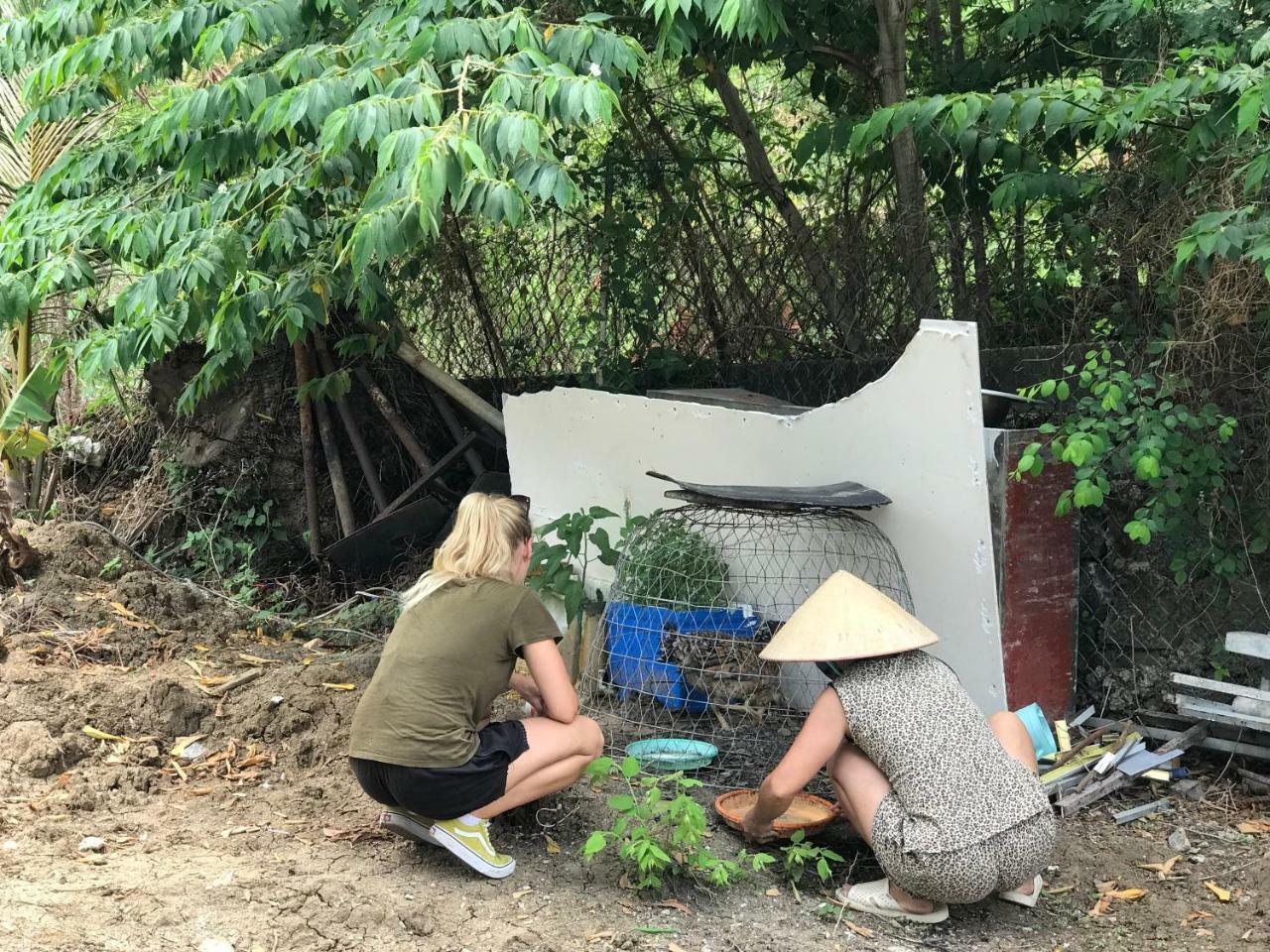 Pun Corner Homestay Chi Khu Co Ong Zewnętrze zdjęcie